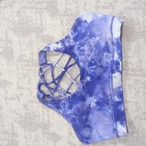 CVG Purple Tie-dye Bra